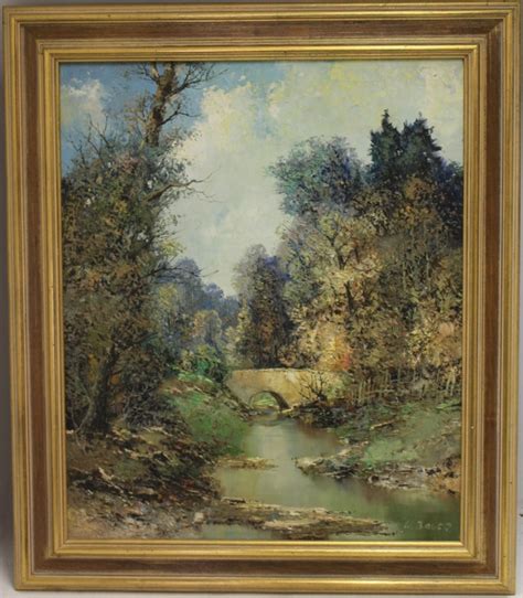 Willi Bauer German Artist 1923 Oil Painting