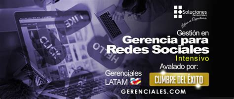 Gestión En Gerencia Para Redes Sociales Intensivo Online Jornada