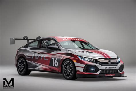 MAD 2016 Honda Civic Coupe Racing Concept - MAD INDUSTRIES