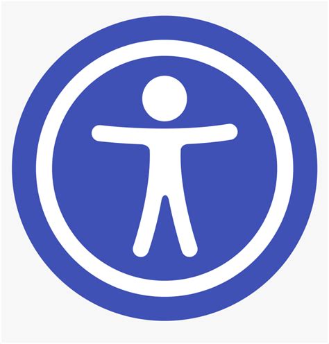 Accessibility - Accessibility Icon Png, Transparent Png - kindpng