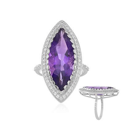 Sibirischer Amethyst Silberring Ib Juwelo Schmuck