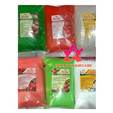 Jual HEVINY Shampoo Conditioner REFILL 1 Kg 1KG Shopee Indonesia