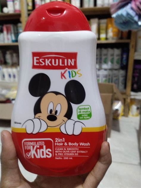 Eskulin Kids 2 In 1 Hair And Body Wash Botol 280 Ml Lazada Indonesia