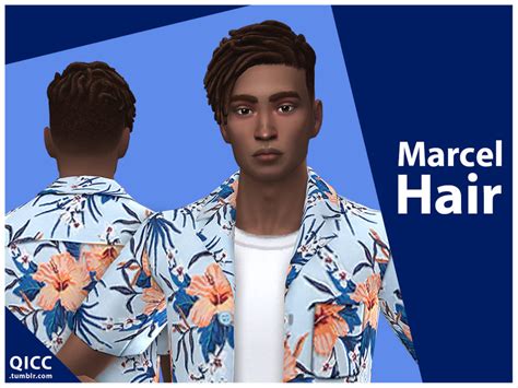 Marcel Hair The Sims Catalog