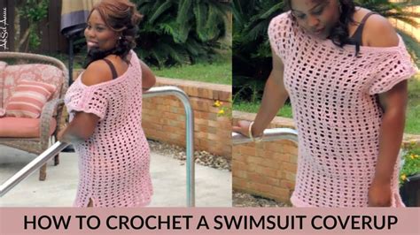 How To Crochet Swimsuit Cover Up Youtube