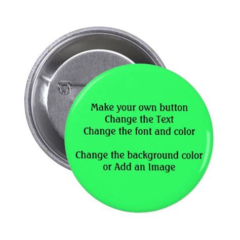 Diy Design And Make Your Own Button Badge Zazzle