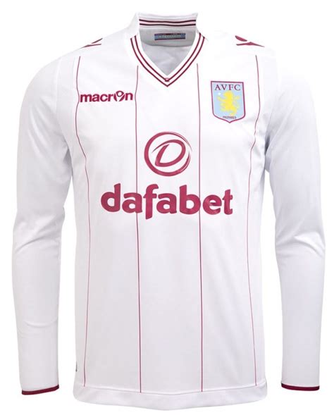 New Aston Villa Strip 2014-15 | White Aston Villa Macron Shirt 2014 ...