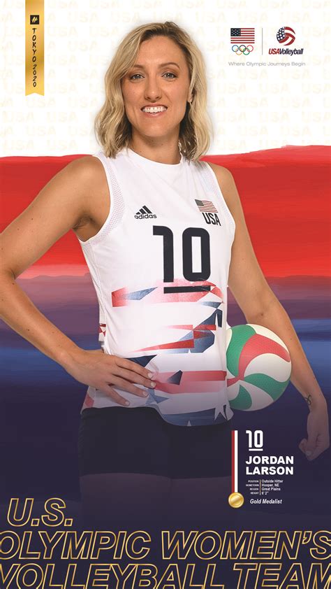 Jordan Larson USA Volleyball