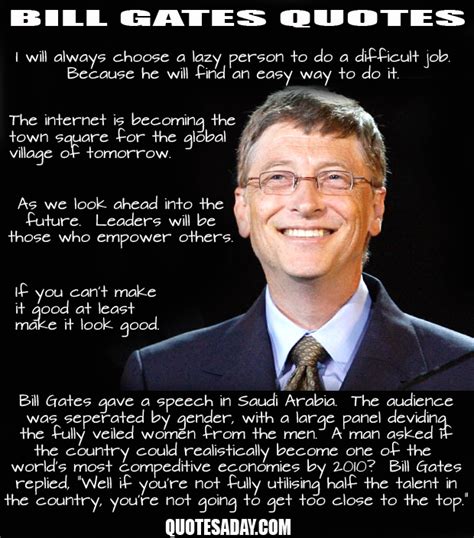 Bill Gates Inspirational Quotes. QuotesGram