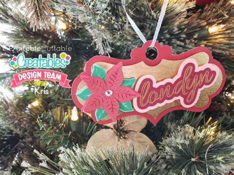 Christmas Gift Tags with Cricut