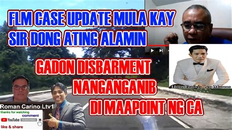 Dong Batalan Nagbigay Update Sa Kaso Ni Flm Mga Plano Atb Gadon