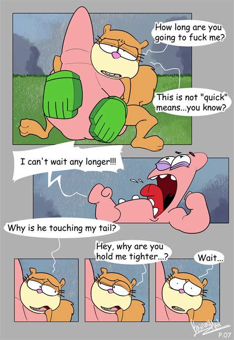 Post 5249123 Businessman69 Comic Patrick Star Sandy Cheeks SpongeBob