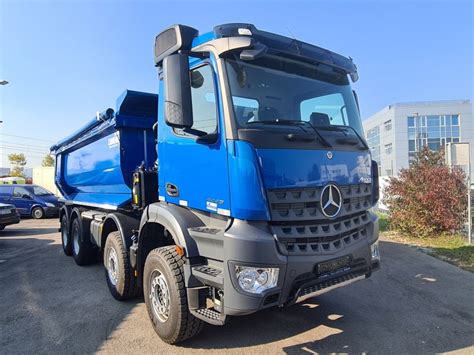 Mercedes Benz Arocs 4445k Mulda Carhnel Hardoxhiklapcernovo 2022 God