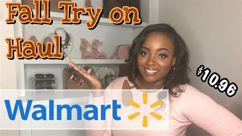 Walmart Haul Huge Walmart Clothing Try On Haul Fall 2020