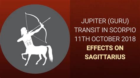 Jupiter Transit Guru Gochar In Scorpio For Sagittarius Dhanu