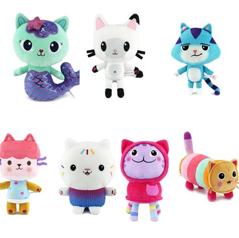 Gabby Dollhouse Toys Plush Set Gyoby Toys