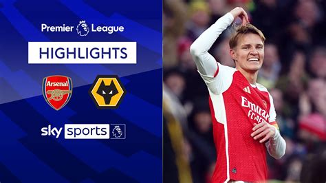 Arsenal 2 - 1 Wolves - Match Report & Highlights