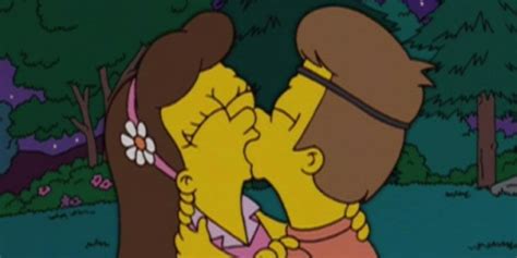 How The Simpsons Retconned Homer & Marge's First Kiss