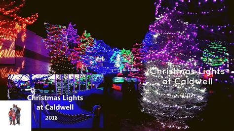 2018 2019 Winter Wonderland Christmas Lights At Caldwell Idaho Youtube