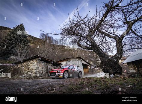 Rossel Yohan Dunand Arnaud Citroen C Rally Action During The