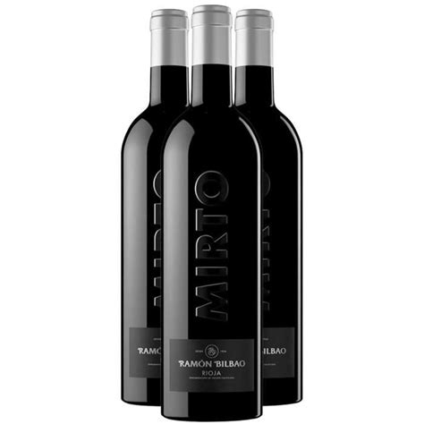 Rioja Mirto Rouge 2016 Lot De 3x75cl Ramon Bilbao Vin D O C Rouge