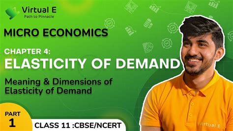 Class 11 Microeconomics Ch 4 Elasticity Of Demand 1 Meaning