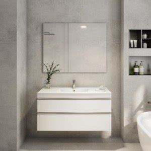 Mueble de baño color zain 2 cajones suspendido ELE Torvisco