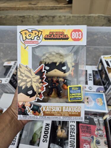 Funko Pop Katsuki Bakugo Mha 803 My Hero Academia 2020 Sdcc Summer Hot Topic Exc Ebay