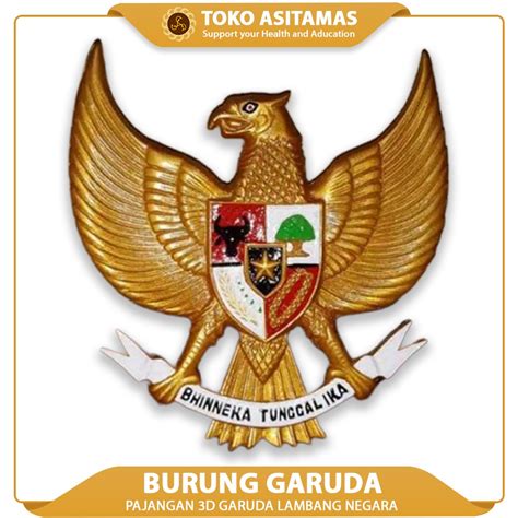 Jual Pajangan Burung Garuda Pancasila Lambang Negara Indonesia Alat