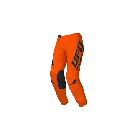 Pantalon Motocross Ufo Plast Radial Orange Enfant