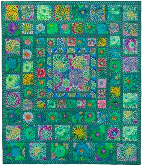 Kaffe Fassett Green Squares Quilt Kit