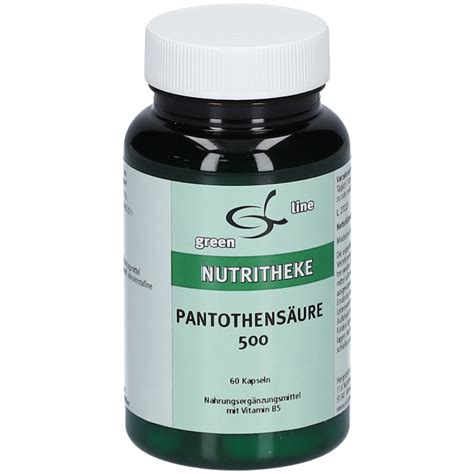 green line NUTRITHEKE Pantothensäure 502 60 St Shop Apotheke