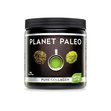 Planet Paleo Pure Collagen Matcha Latte Dolans Pharmacy