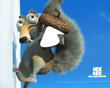 scrat ice age nut - FACEinHOLE