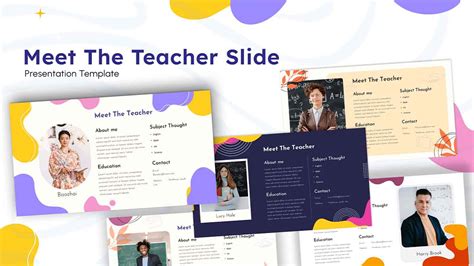 Meet the Teacher PowerPoint Template - SlideBazaar