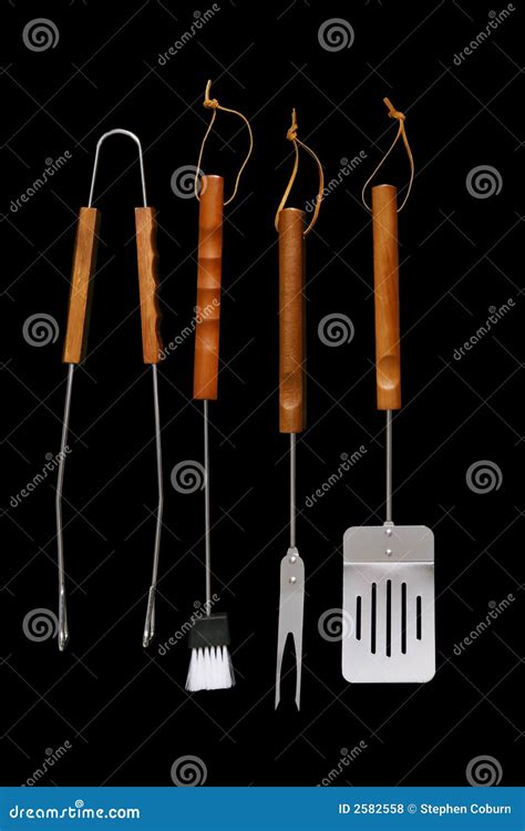 Barbecue, BBQ Tools stock photo. Image of metal, tools - 2582558