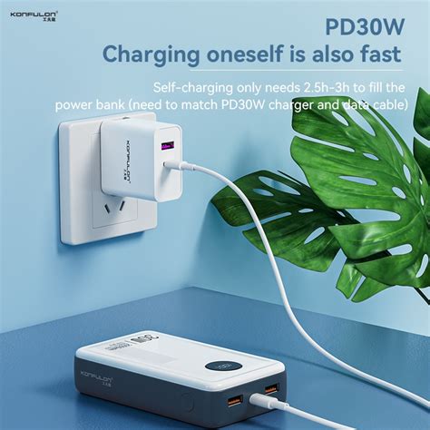 Konfulon Powerbank PD30W 20000mAh A31Q - Hena Phone Shop