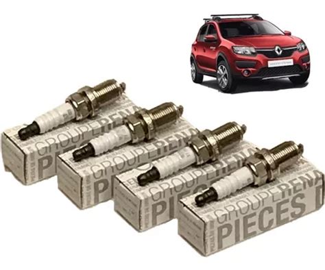 Juego Bujias X 4 Original Renault Sandero Stepway 1 6 K4m