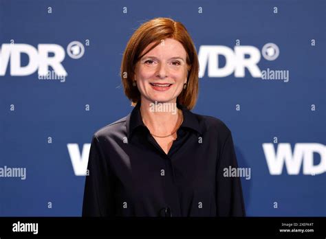 Rundfunk Funktionärin Katrin Vernau nach ihrer Wahl zur neuen WDR