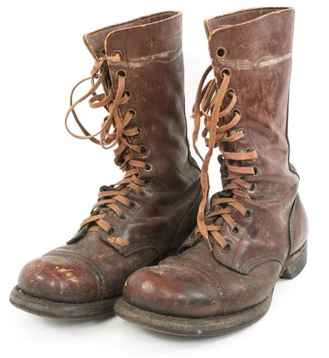 Sold At Auction Wwii Us Army Airborne Paratrooper Jump Boots