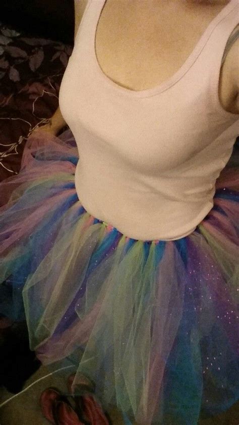 Color Run Tutu Made With Rolls Of Tulle And Elastic From Walmart Color Run Tutu Color Run