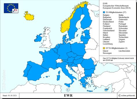 Der EWR Auf Einen Blick Politik Und Zeitgeschichte