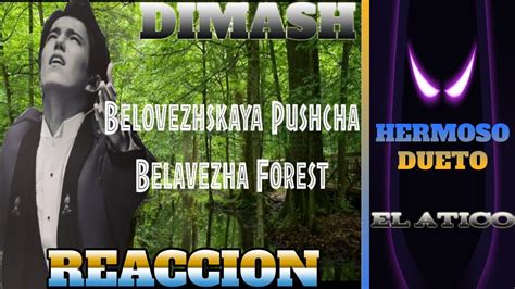 Reaccion A Dimash Belovezhskaya Pushcha Youtube