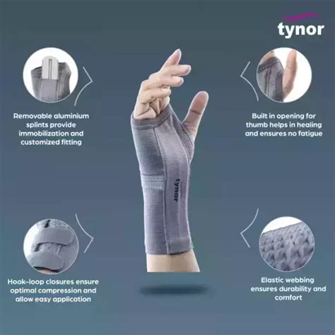 Tynor Elastic Wrist Splint Uses Price Dosage Side Effects