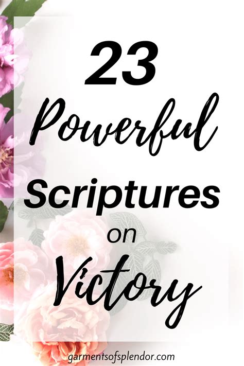 23 Powerful Bible Verses About Victory To Encourage Your Soul