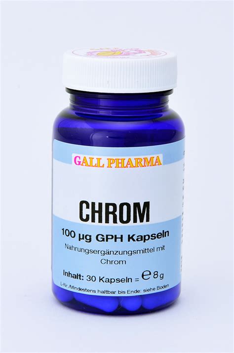 Chrom 100 µg GPH Kapseln | HECHT Pharma GmbH