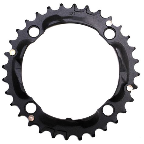 PLATEAU VTT 4BRA D 104 STRONGLIGHT TRIPLE 32DTS MILIEU NOIR ALU 8 9V