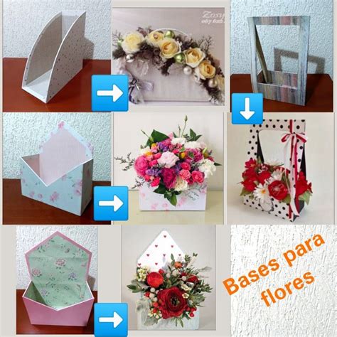 Bases Para Flores Flores Sobres De Papel Diferentes Tipos De