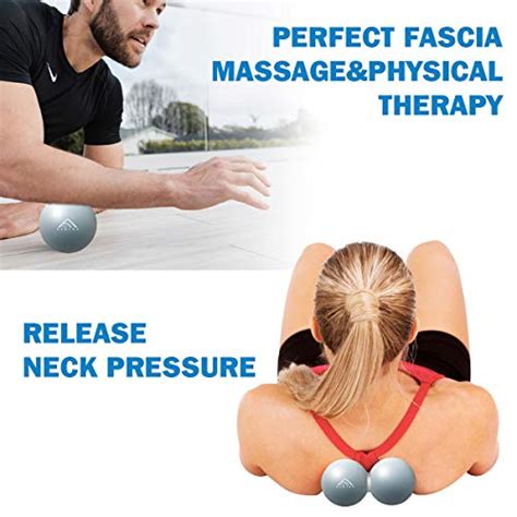 Massage Ball Kit For Myofascial Trigger Point Release 5 In1 Premium