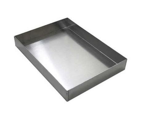 Karin Stainless Galvanize Marbling Tray Cm Mm Ebru Boat